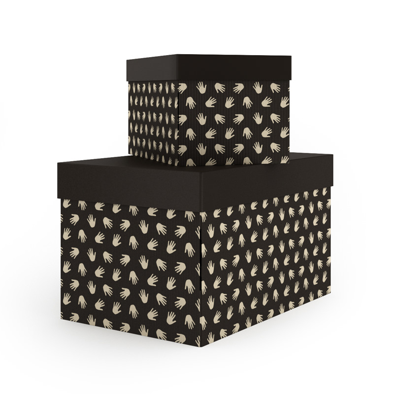 Boxes with Cover 3D model_3