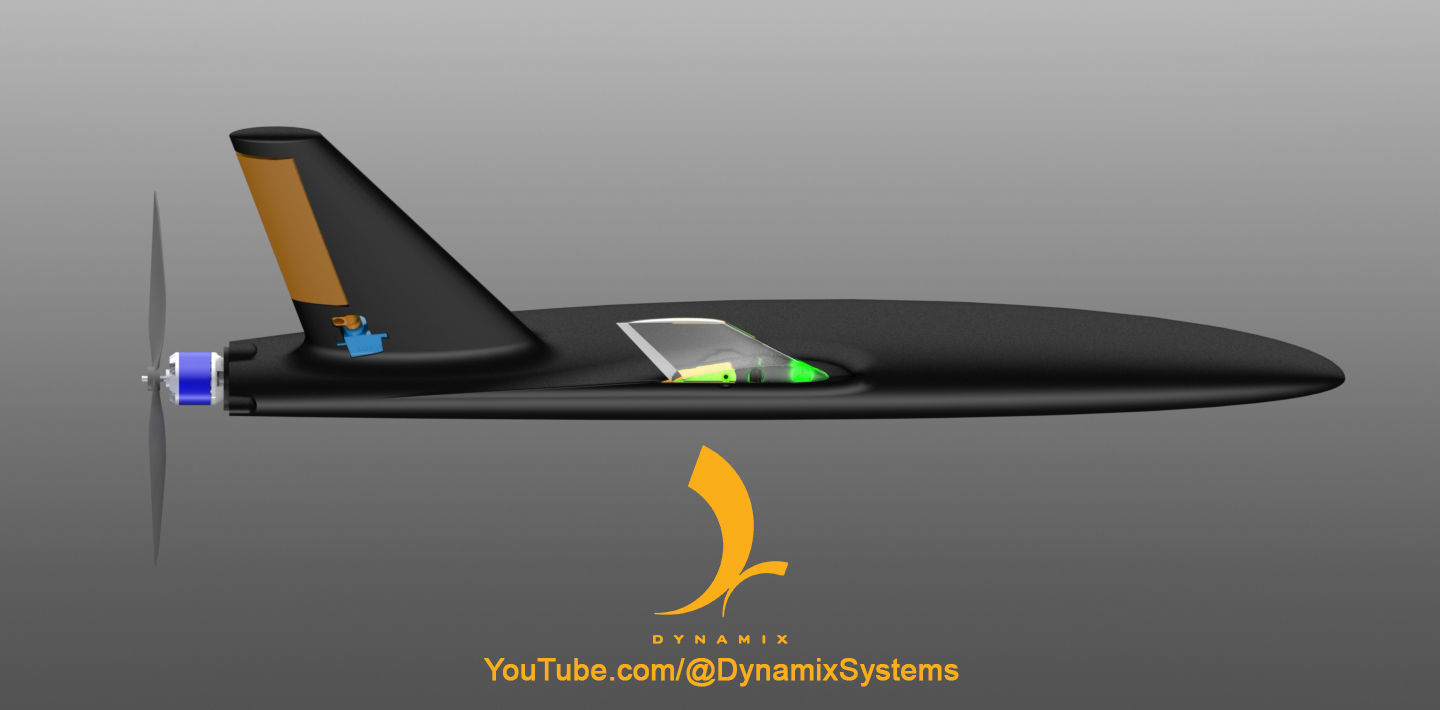 V-1 Hurricane 3D print model_8