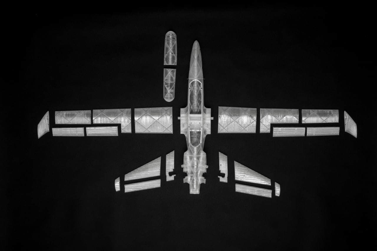 V-1 Hurricane 3D print model_3