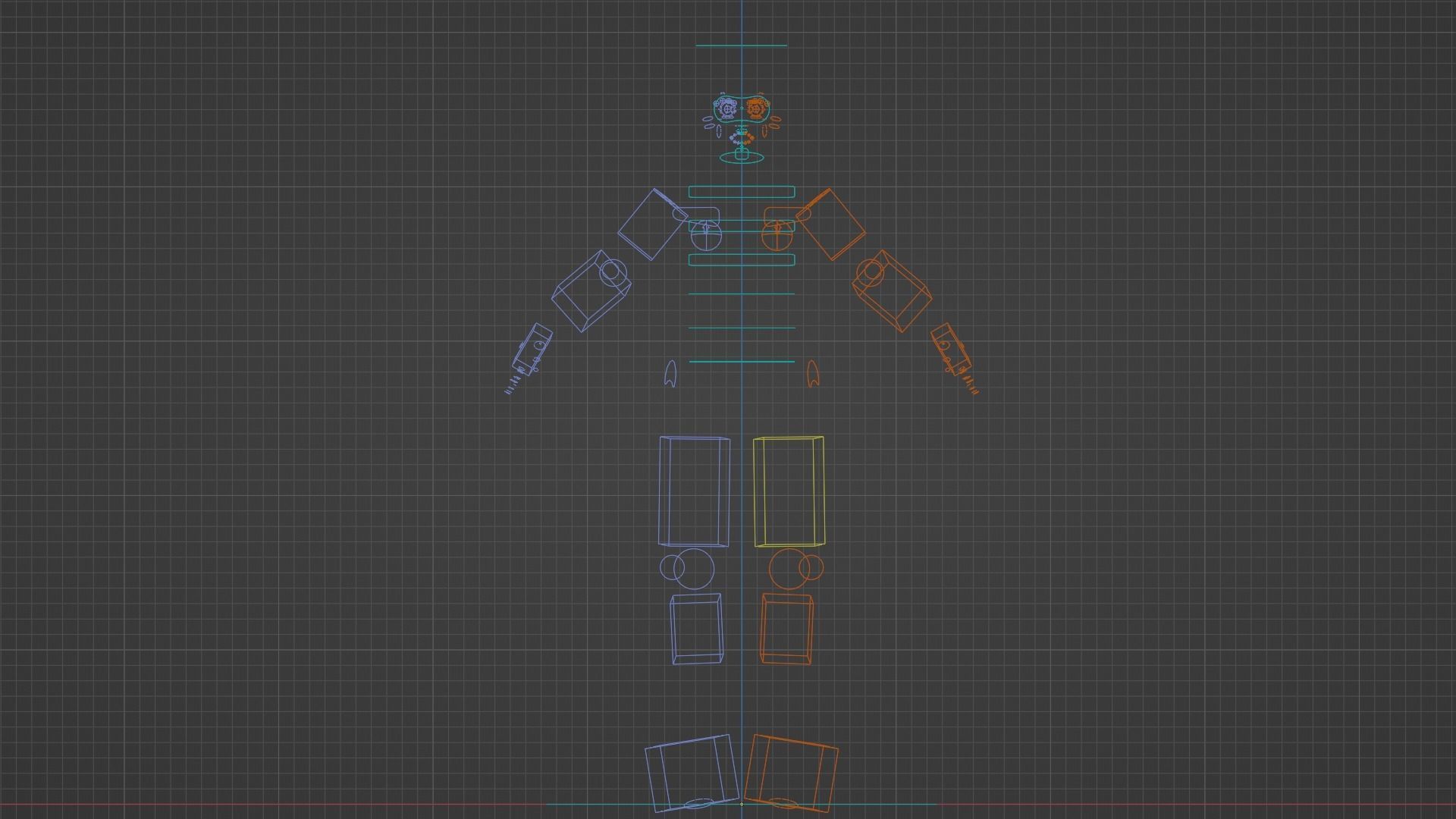 Realistic Beautiful Girl Rigged in Lingerie Low-poly 3D model_23
