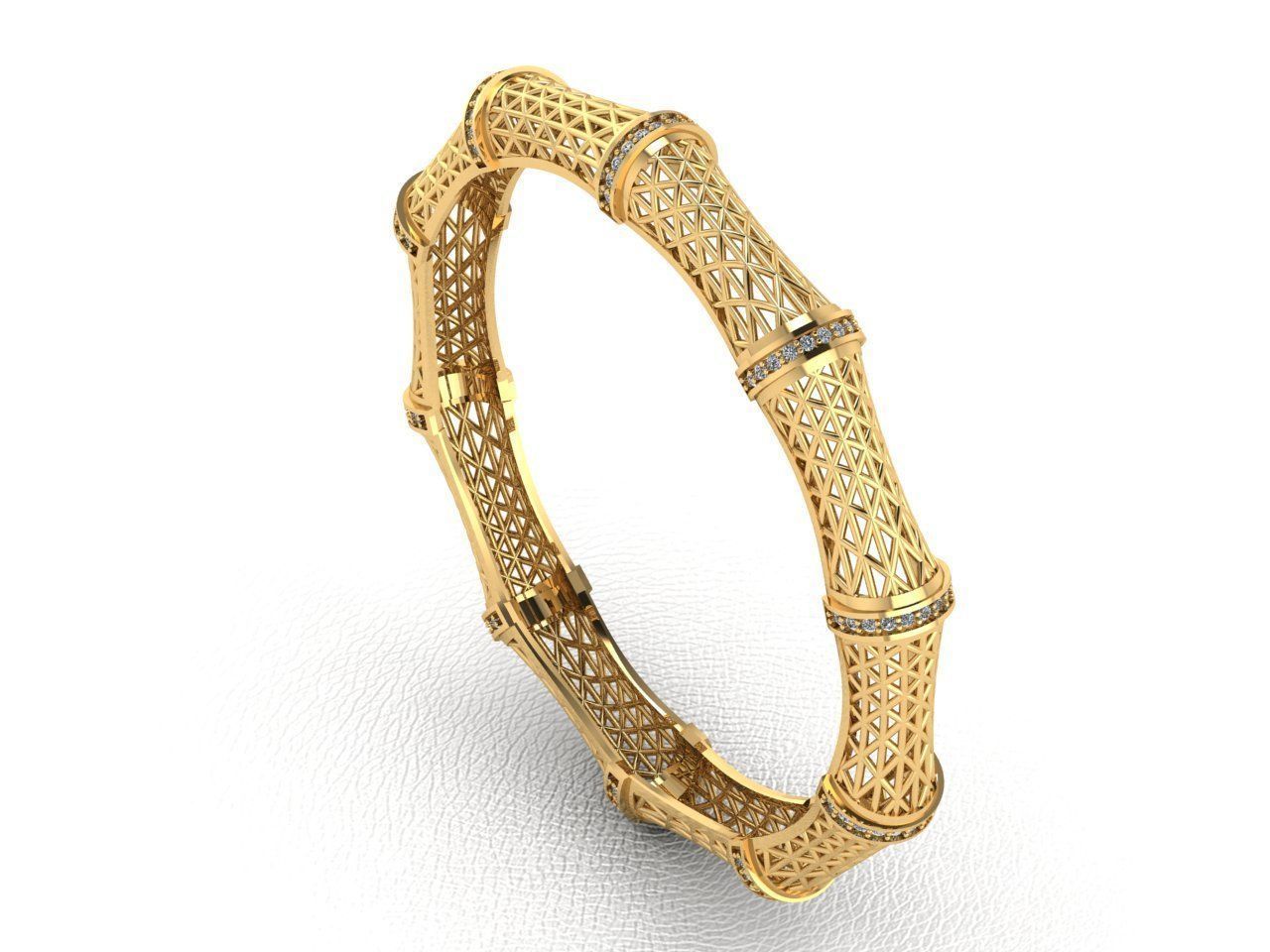 Net Bracelet 3D print model_1