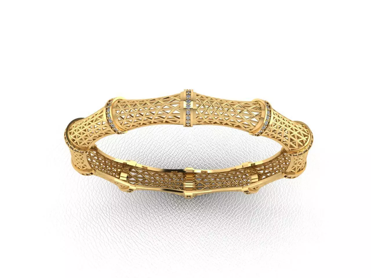 Net Bracelet 3D print model_0
