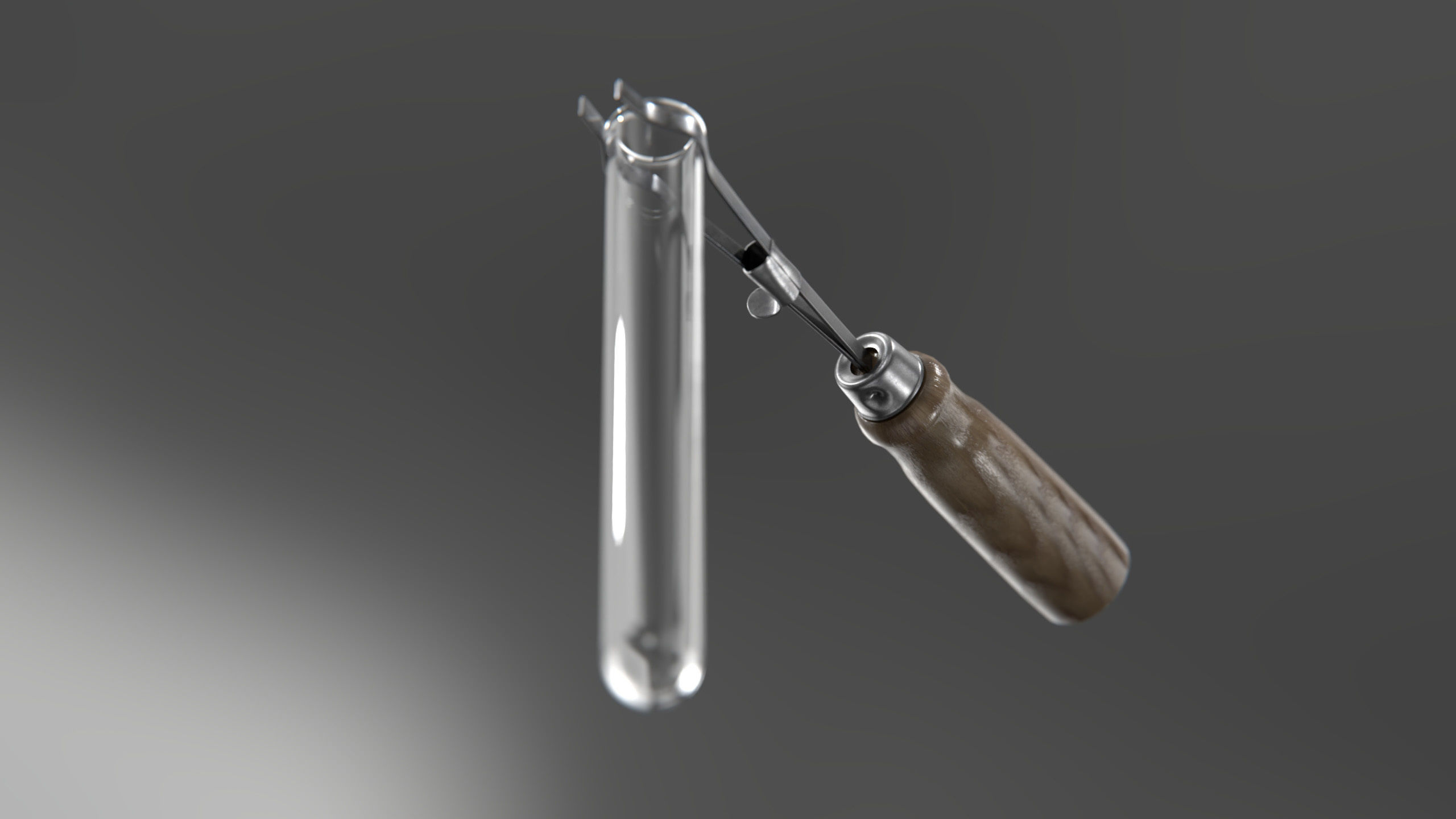 Test Tube holder Low-poly 3D model_8