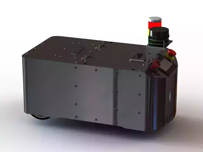Automated Guided Vehicle CAP20 3D model