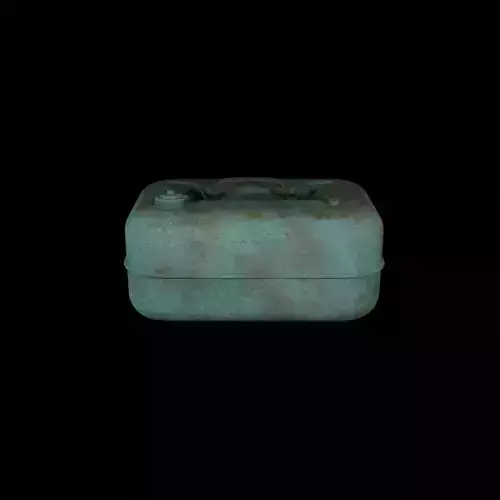 Canister Low-poly 3D model