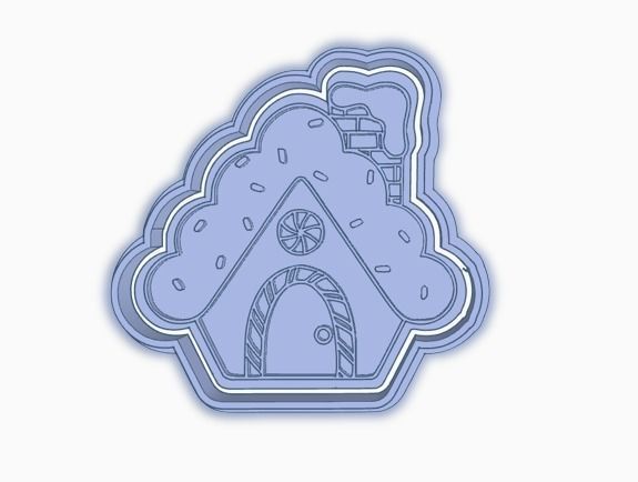 SET X 3 CORTANTES NAVIDAD COOKIES GALLETA GALLETITAS 3D print model_1