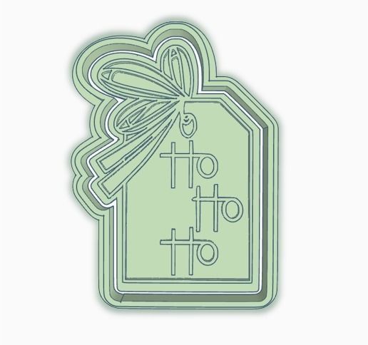 SET X 3 CORTANTES NAVIDAD COOKIES GALLETA GALLETITAS 3D print model_3