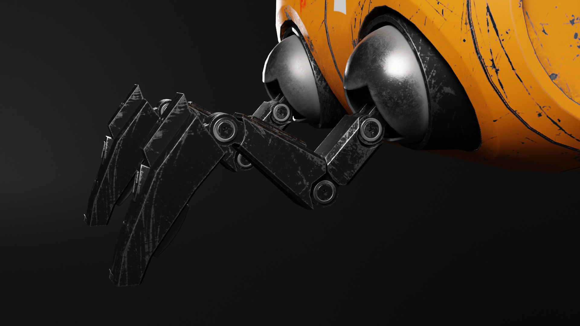 Sci-fi Robot 3d Model by Nikdox 3D model_7