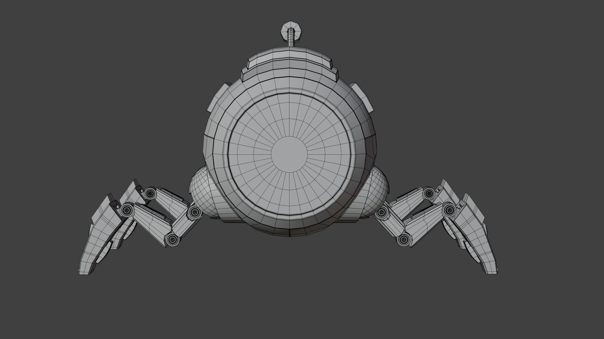 Sci-fi Robot 3d Model by Nikdox 3D model_18