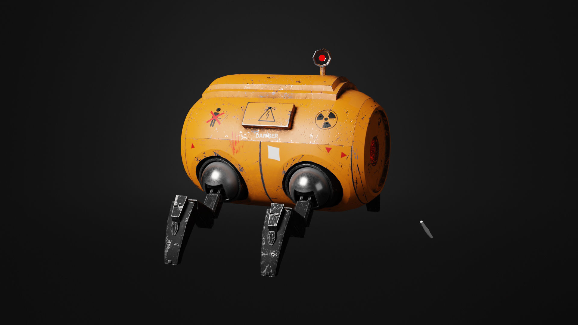 Sci-fi Robot 3d Model by Nikdox 3D model_6