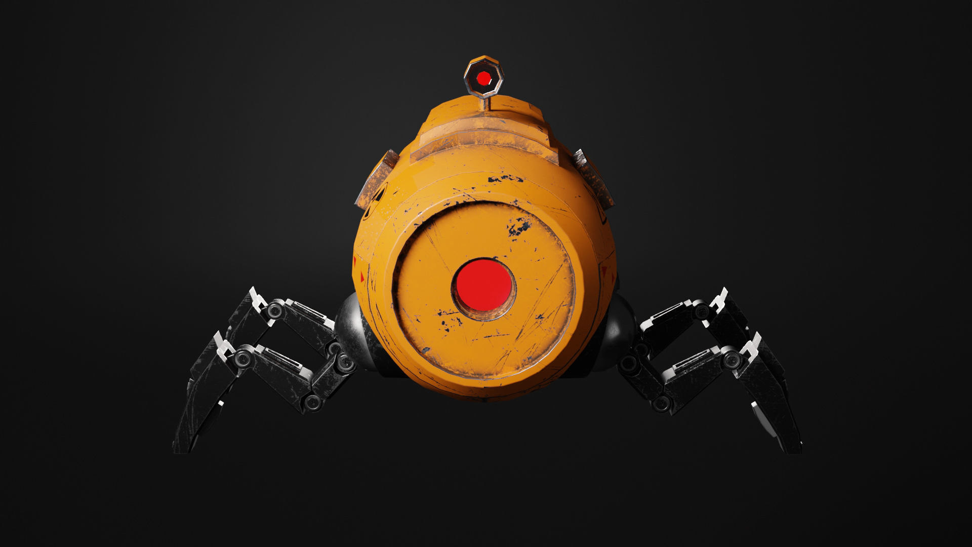 Sci-fi Robot 3d Model by Nikdox 3D model_2