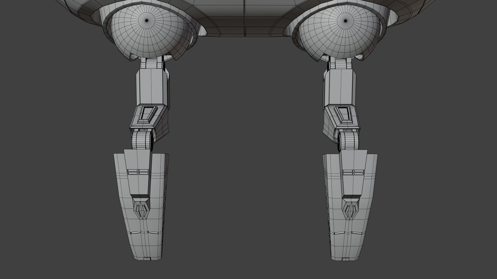 Sci-fi Robot 3d Model by Nikdox 3D model_21