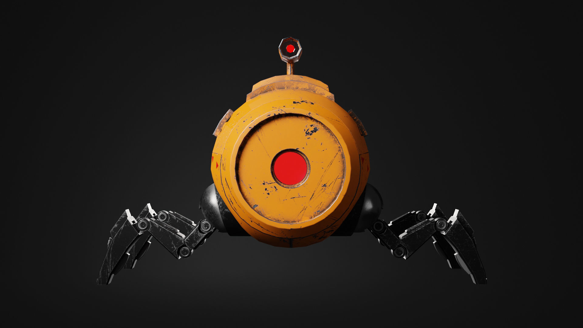 Sci-fi Robot 3d Model by Nikdox 3D model_1