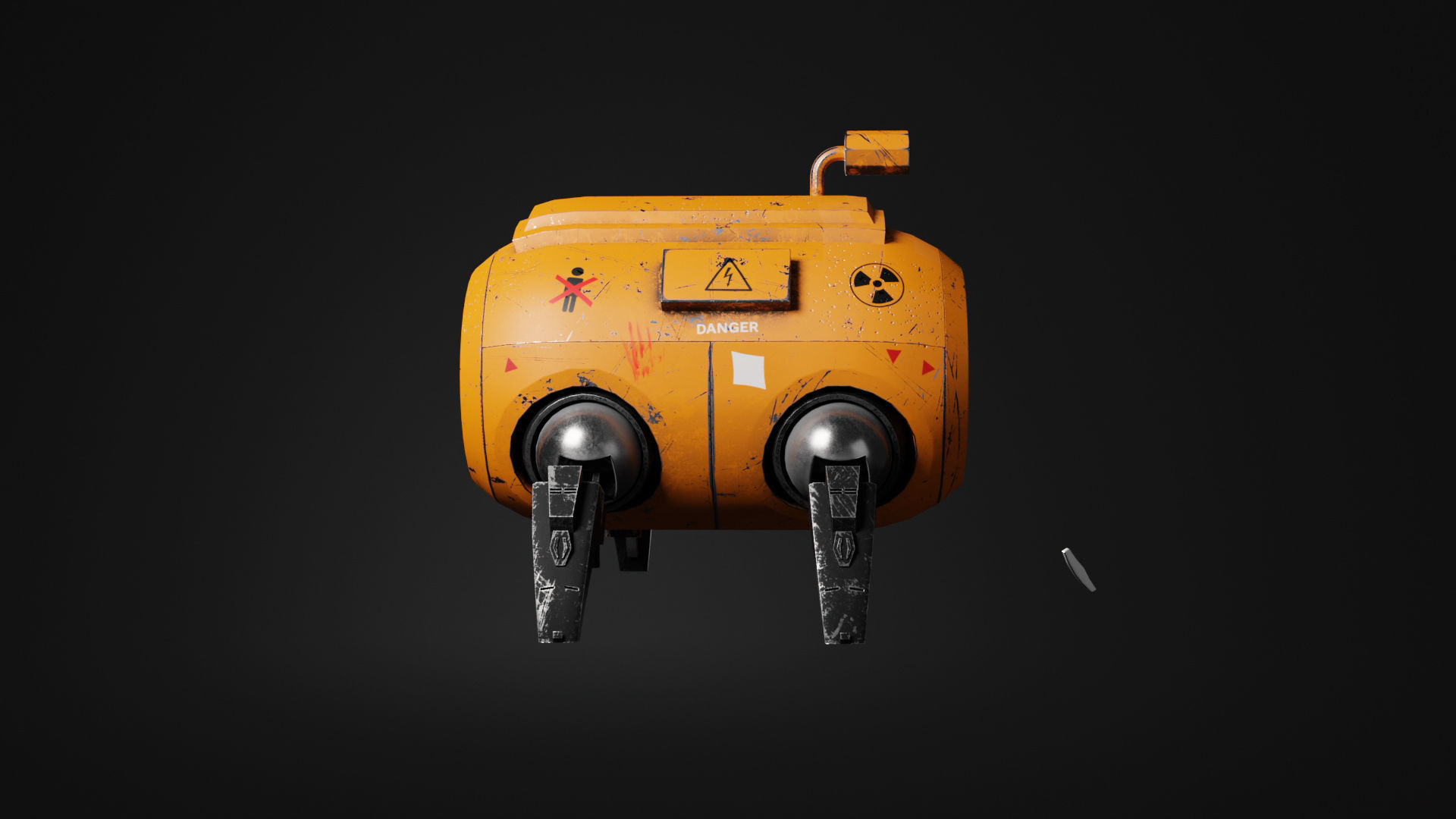 Sci-fi Robot 3d Model by Nikdox 3D model_5