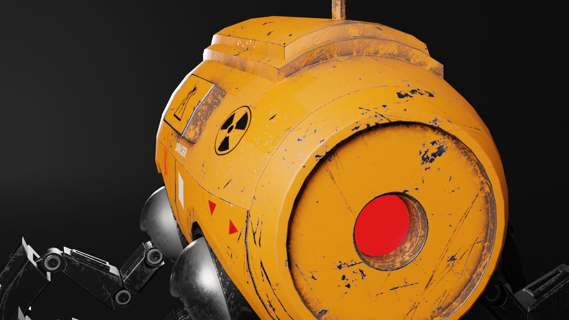 Sci-fi Robot 3d Model by Nikdox 3D model_10