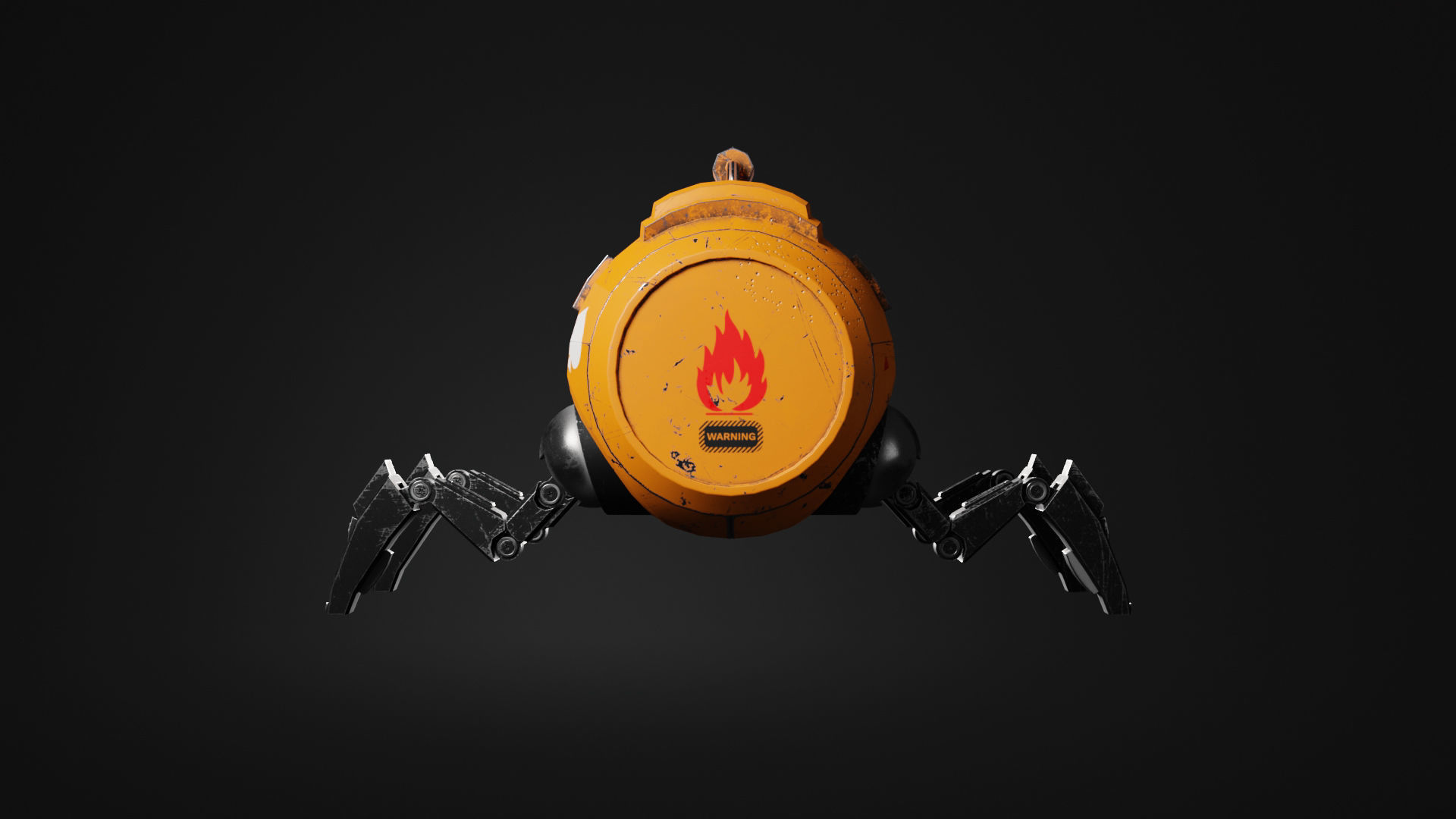 Sci-fi Robot 3d Model by Nikdox 3D model_13