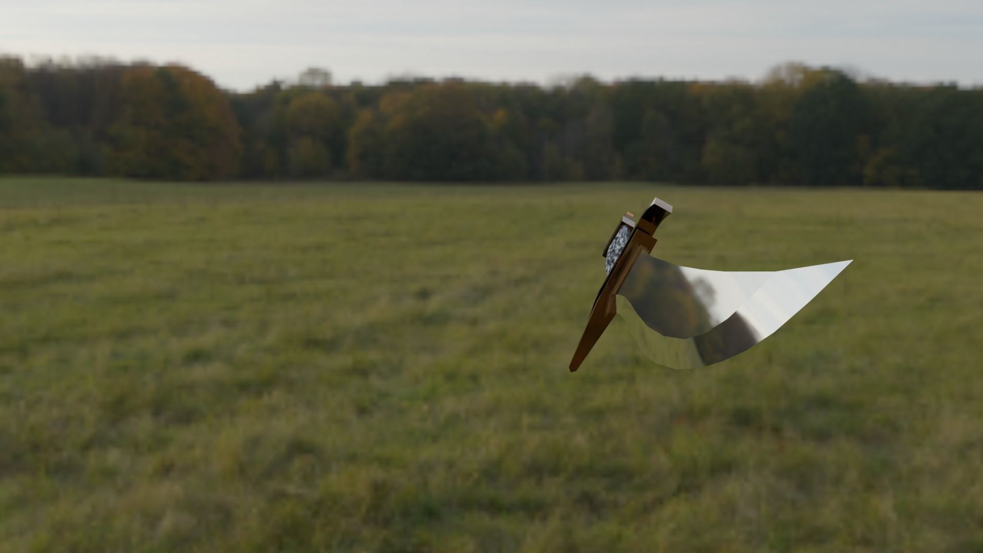 Fantasy Sword  Free 3D model_3