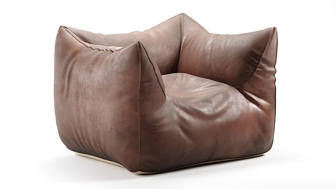 Le Bambole Lounge Chair B and B 3D model 6
