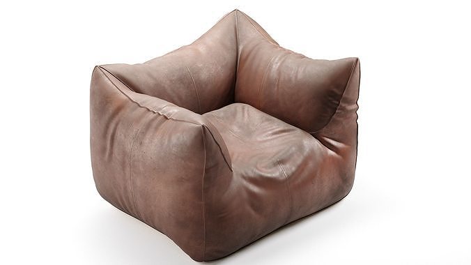 Le Bambole Lounge Chair B and B 3D model 5