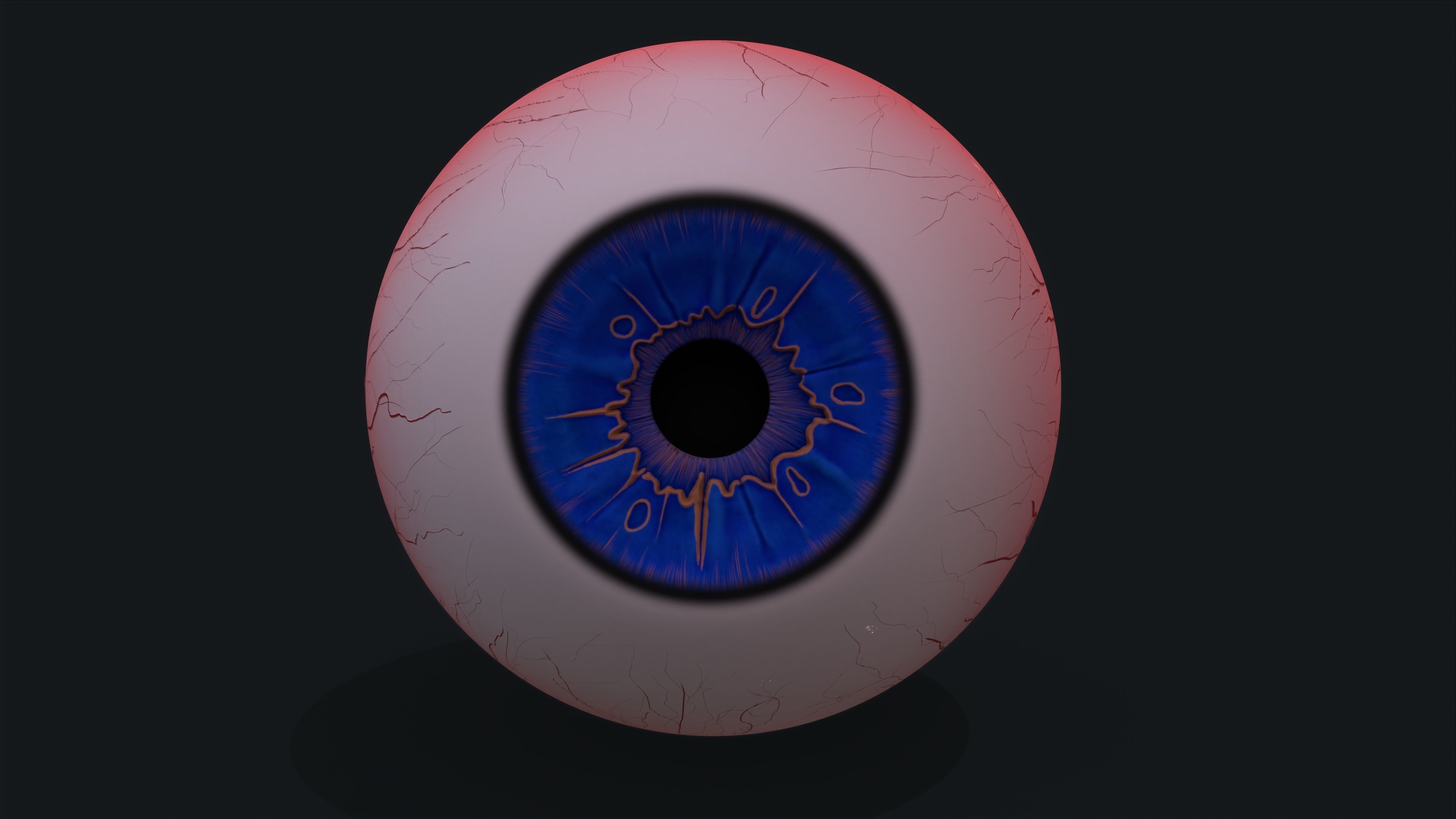 Realistic eye pack 01 Low-poly 3D model_15