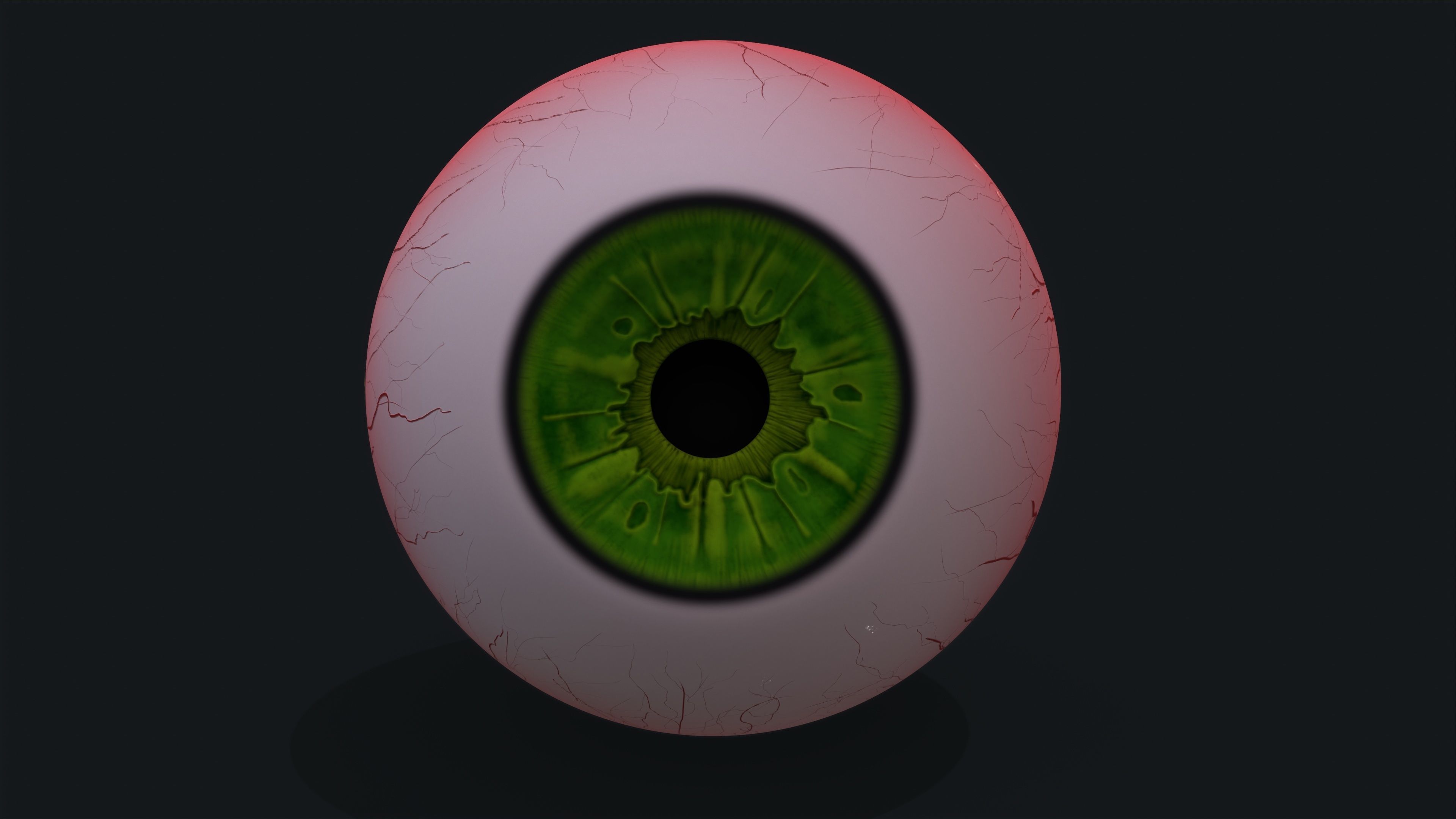 Realistic eye pack 01 Low-poly 3D model_9