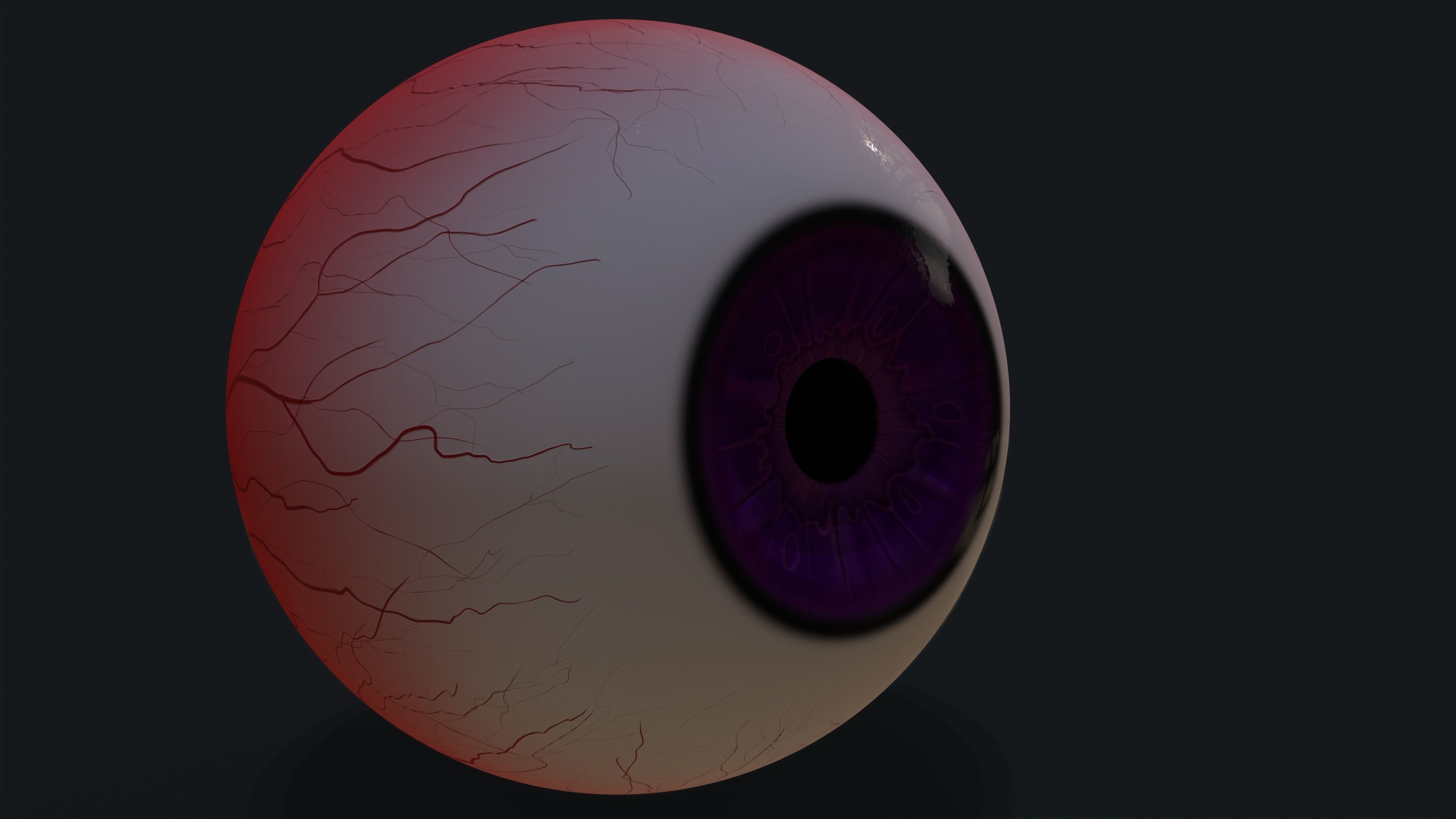 Realistic eye pack 01 Low-poly 3D model_18