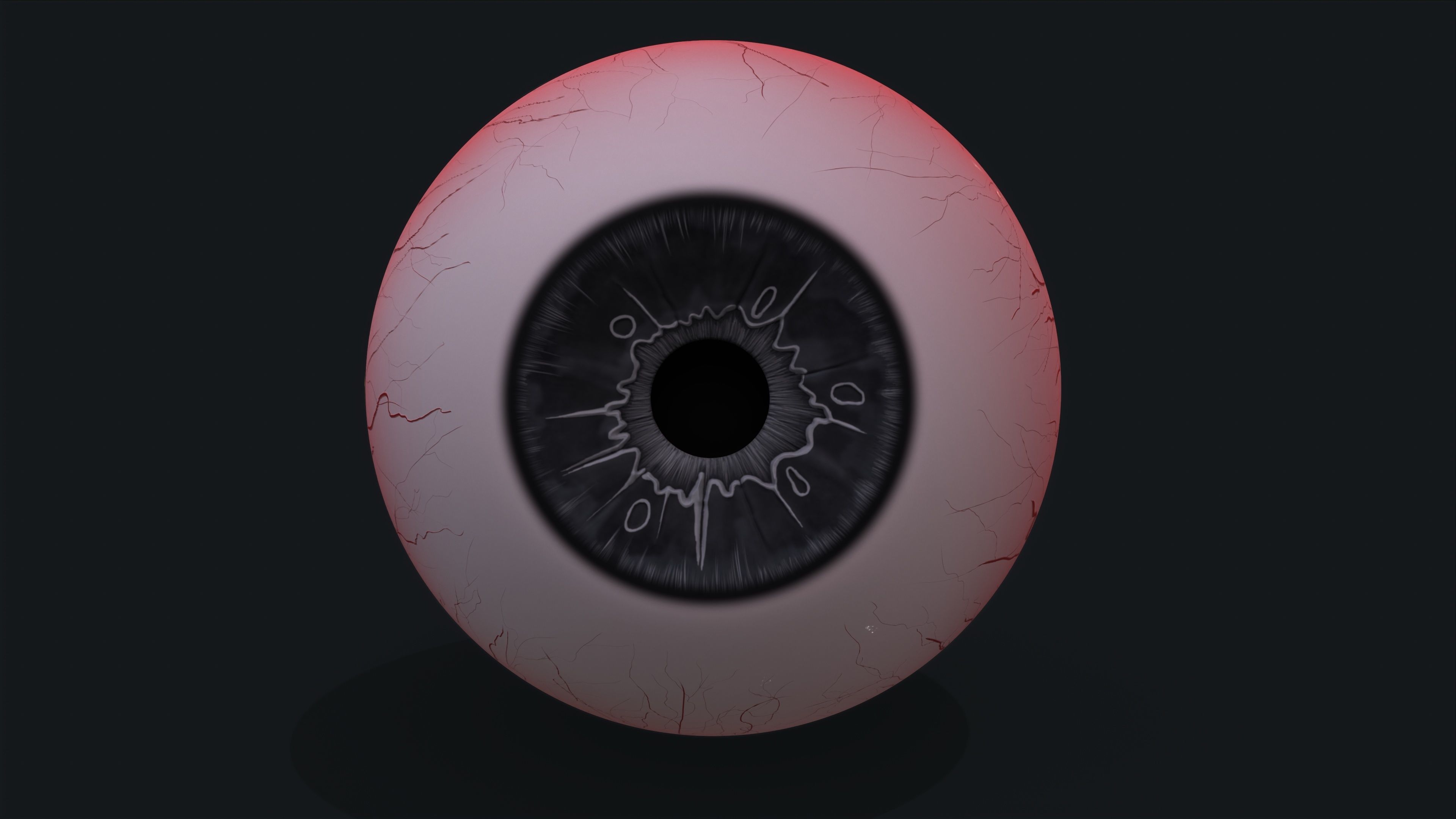 Realistic eye pack 01 Low-poly 3D model_10