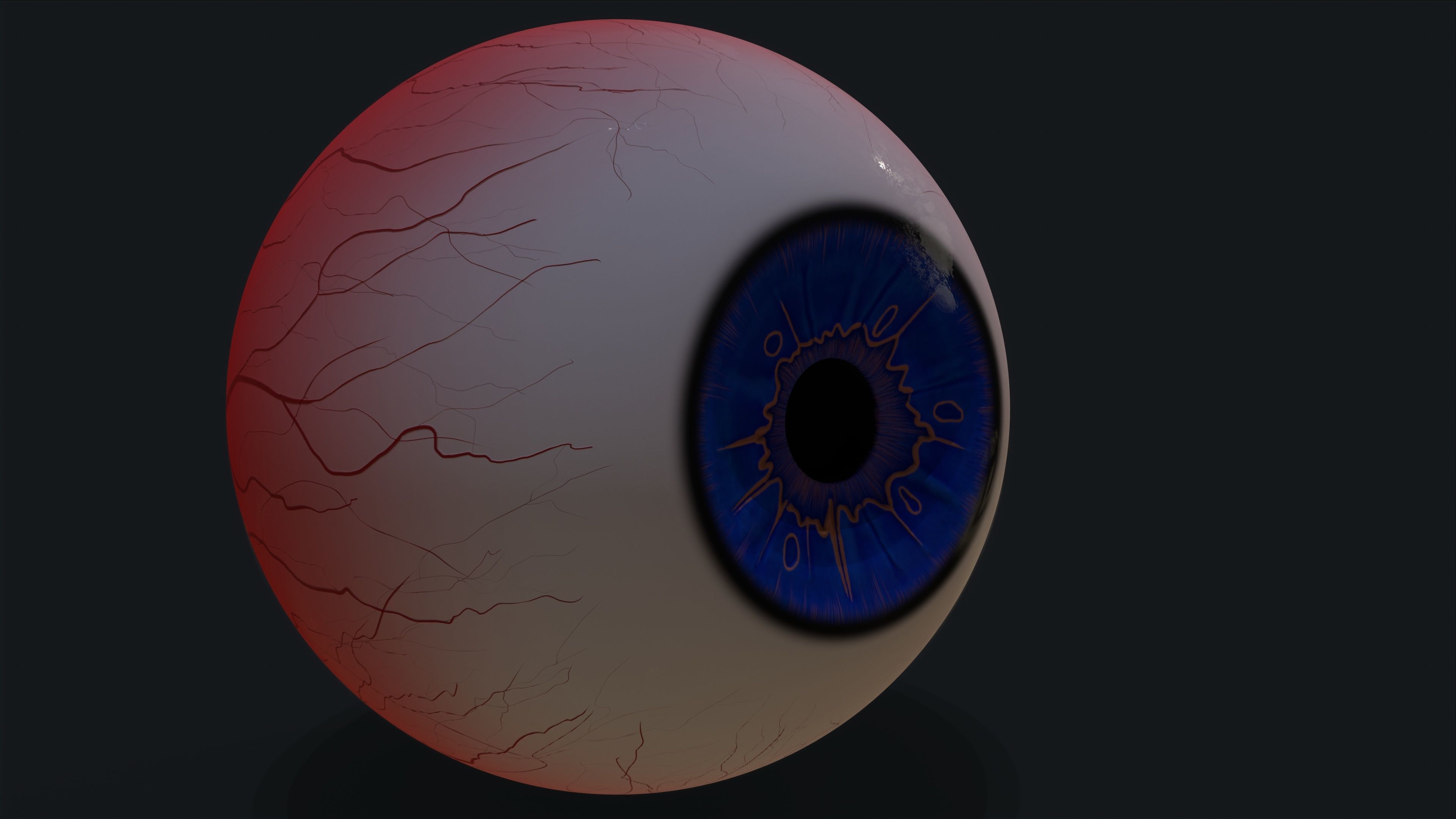 Realistic eye pack 01 Low-poly 3D model_28