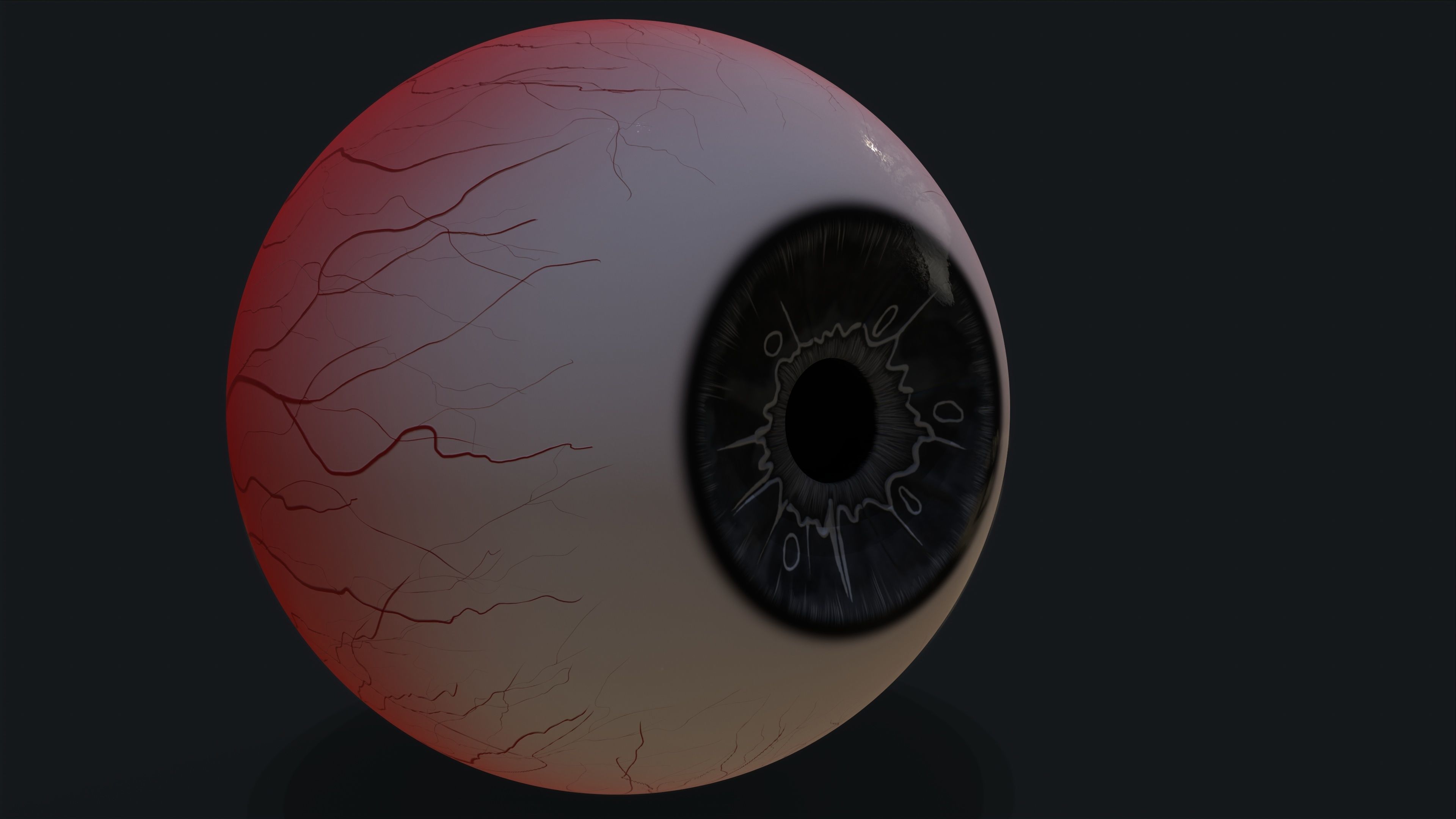 Realistic eye pack 01 Low-poly 3D model_25