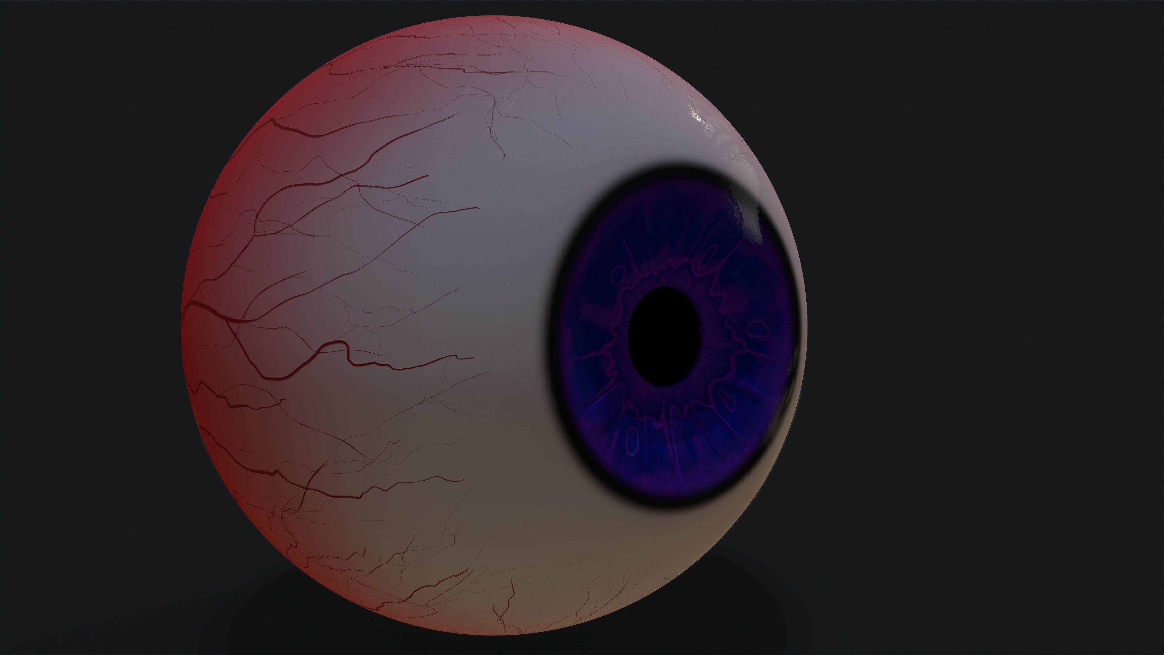 Realistic eye pack 01 Low-poly 3D model_19