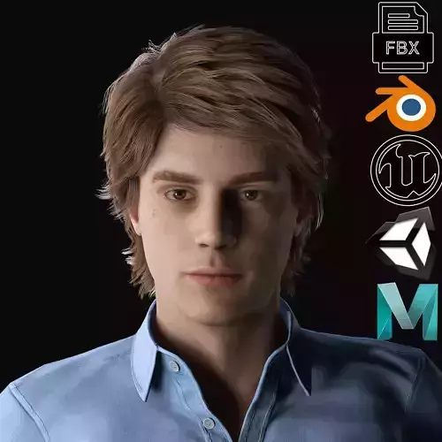 Matt Free High-Poly 3D model  Free low-poly 3D model