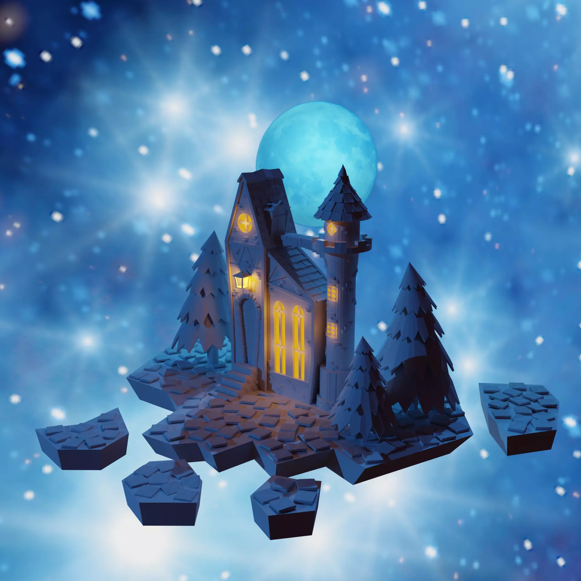Castle Free 3D model