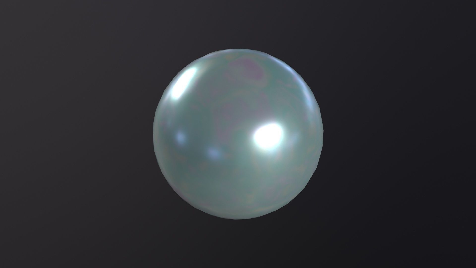 Pearl 3D Model Low-poly 3D model_5