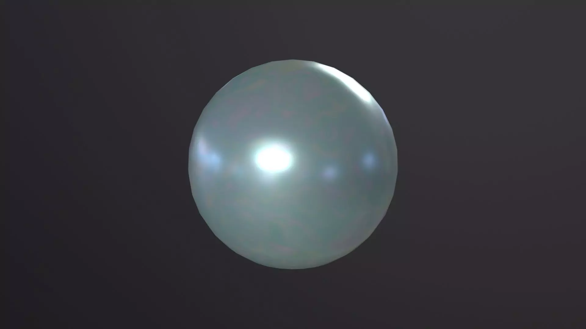 Pearl 3D Model Low-poly 3D model_0