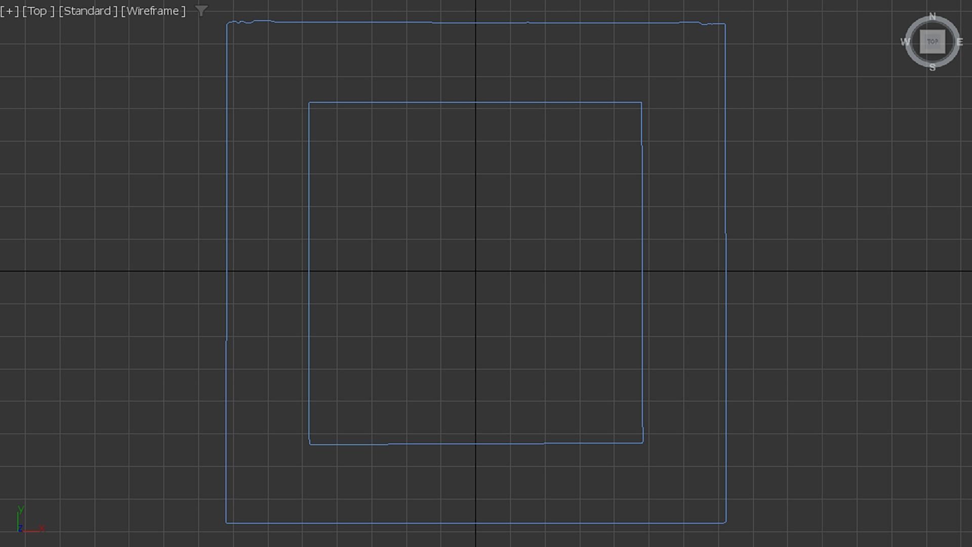 Painting Frame 4 Low-poly 3D model_4