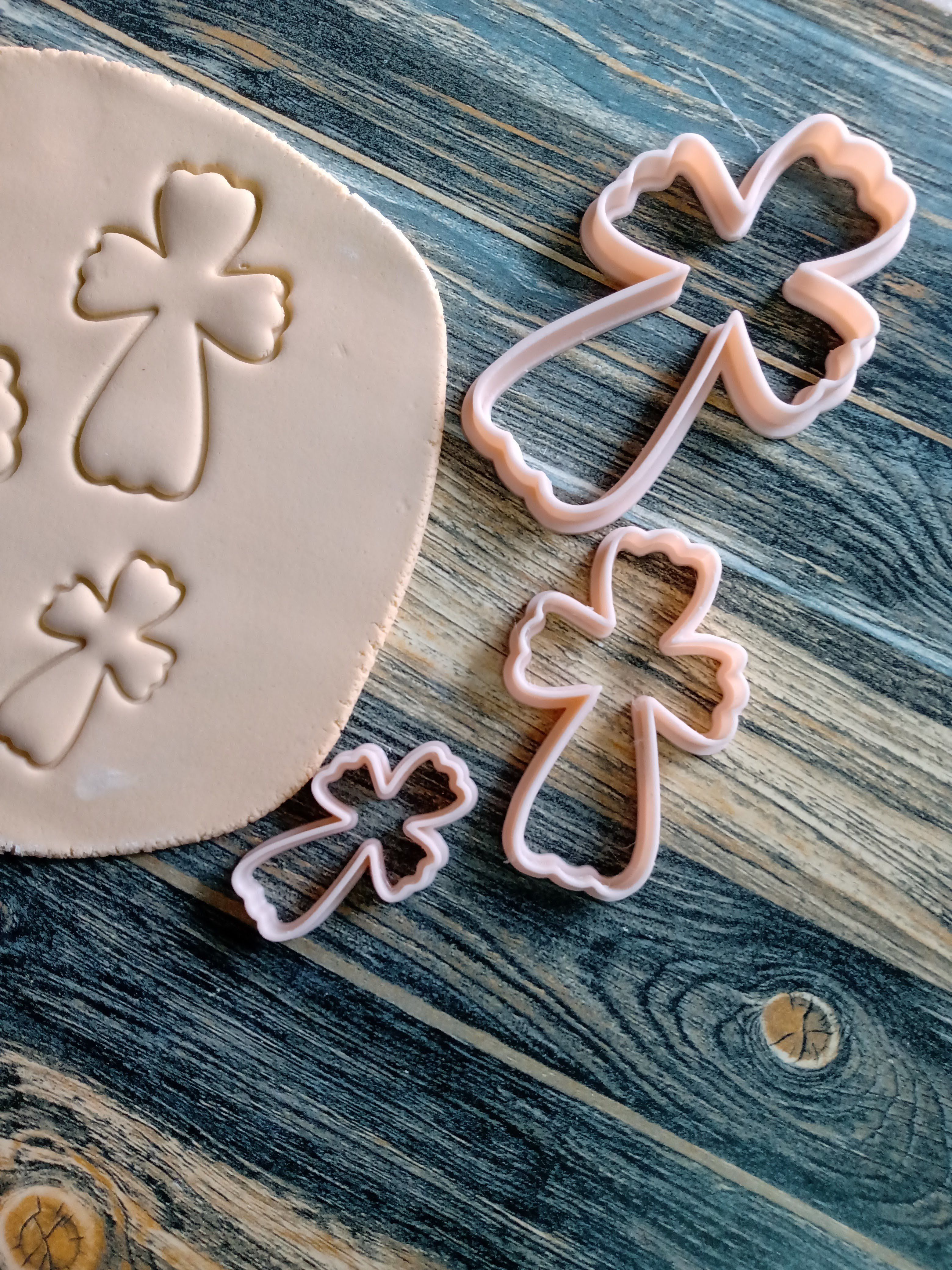 Set Cortantes Cruz Comunion Bautismo COokies 3D print model_2