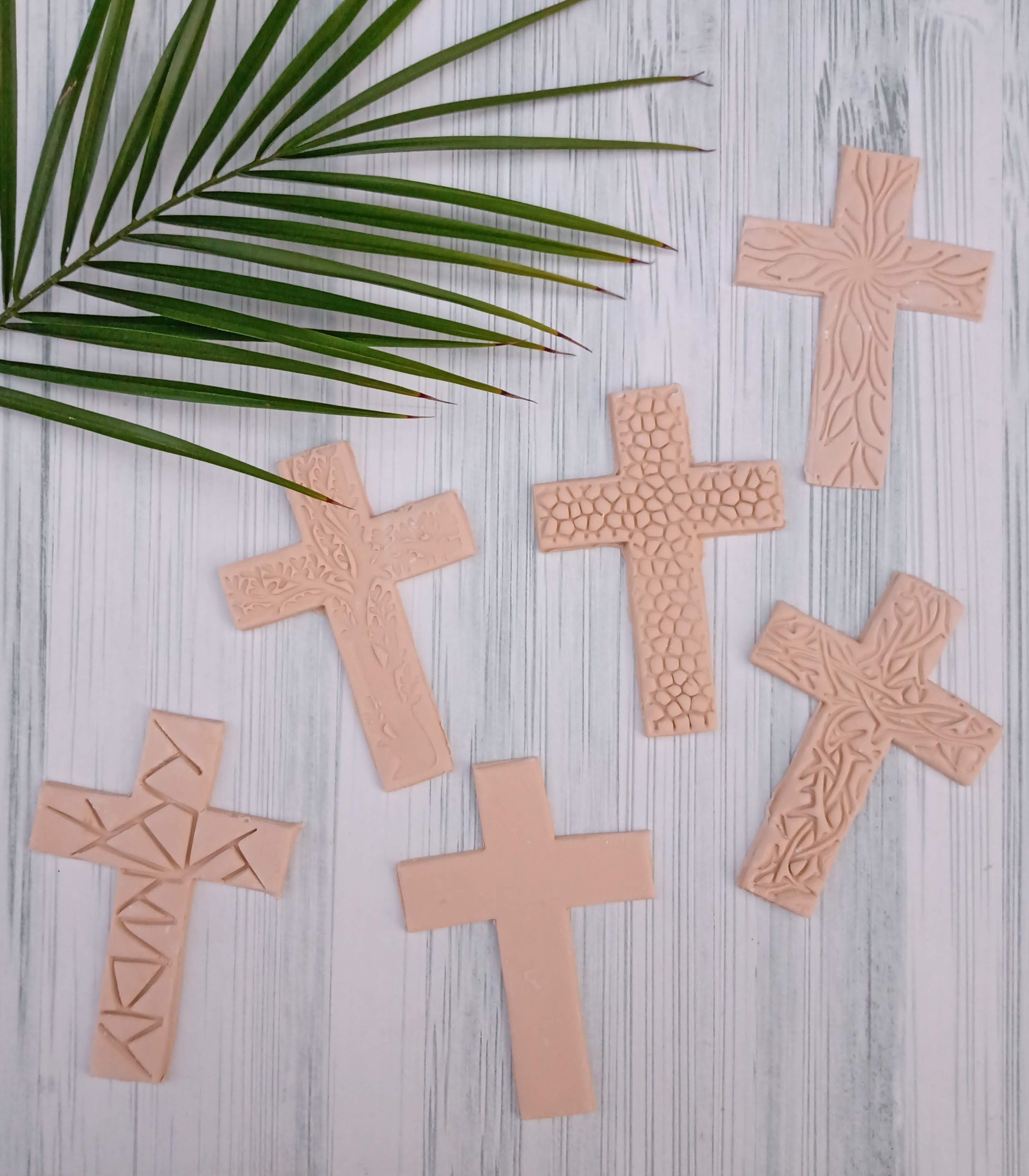 Set Cortantes Cruz Comunion Bautismo COokies 3D print model_14