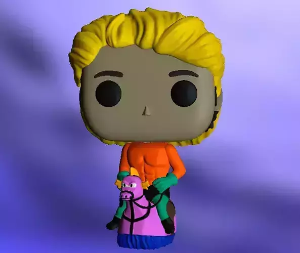 Funko Raj Koothrappali Aquaman - Big Bang Theory