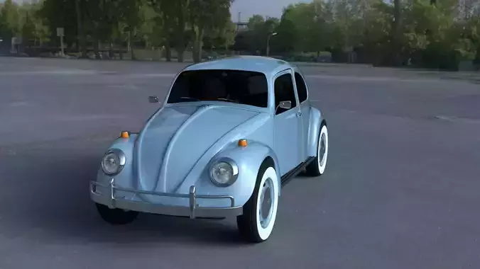 VW Beetle HDRI