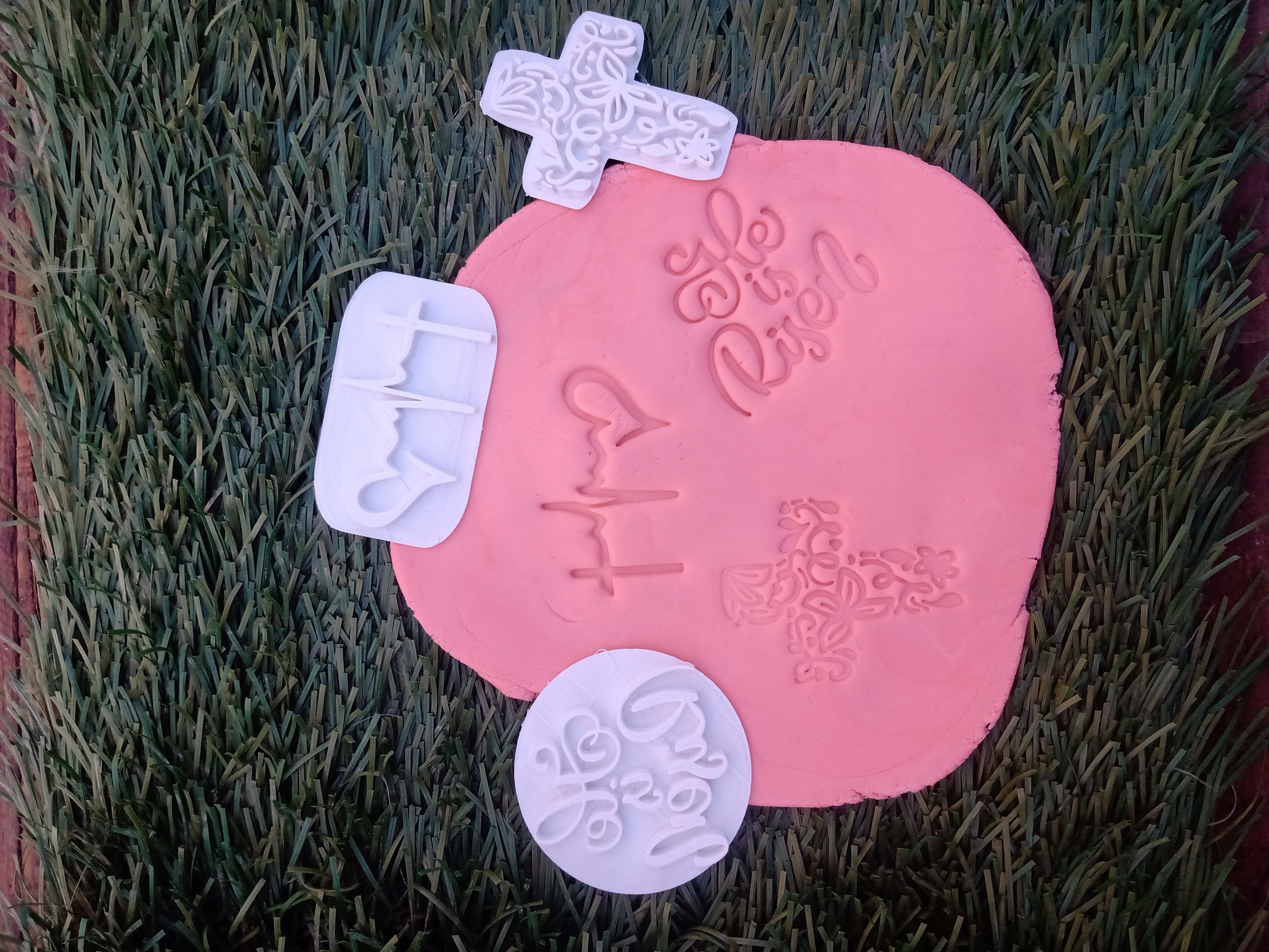 Combo x 5 Set Sello Stamp  3D print model_1