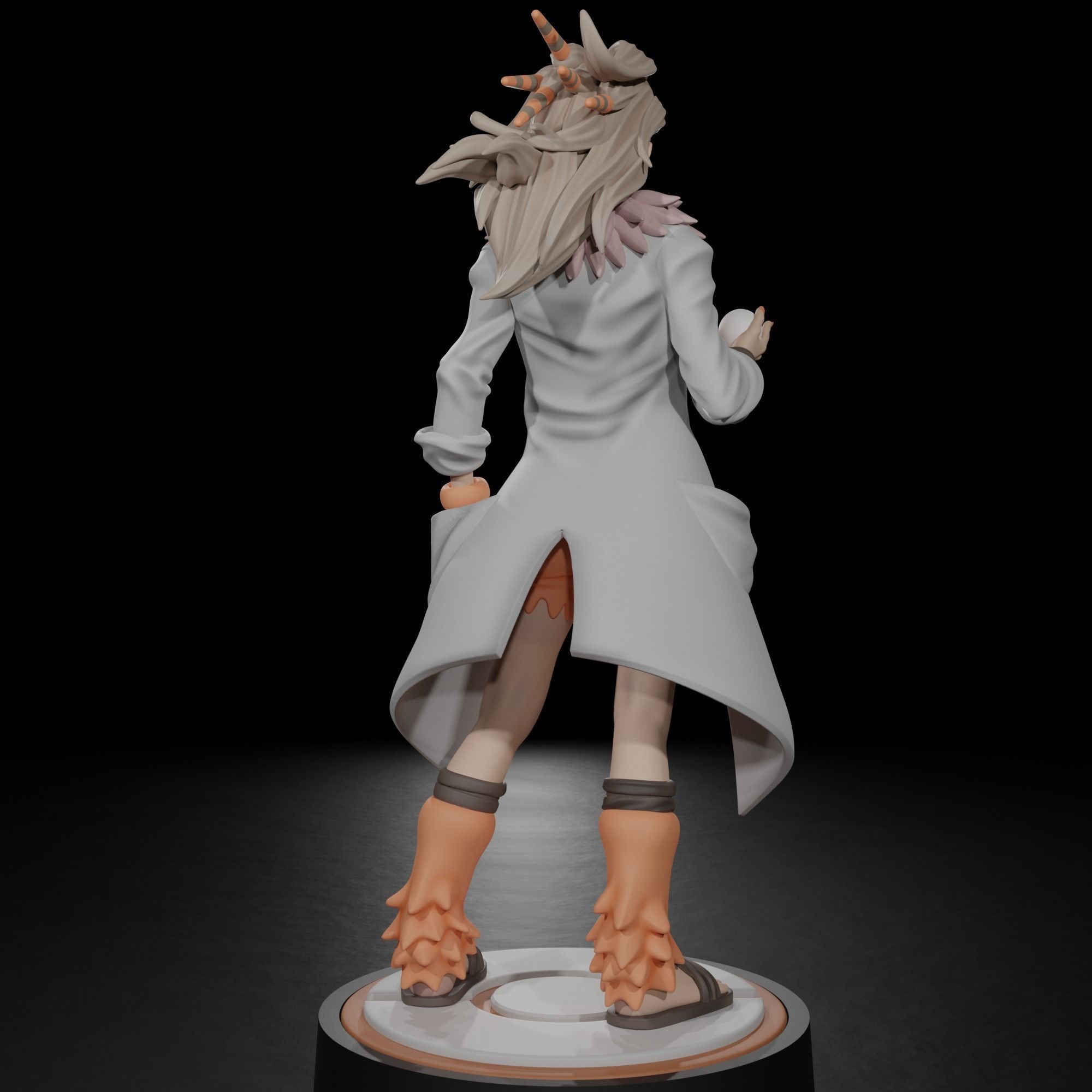 Professor Sada - Pokemon 3D print model_5
