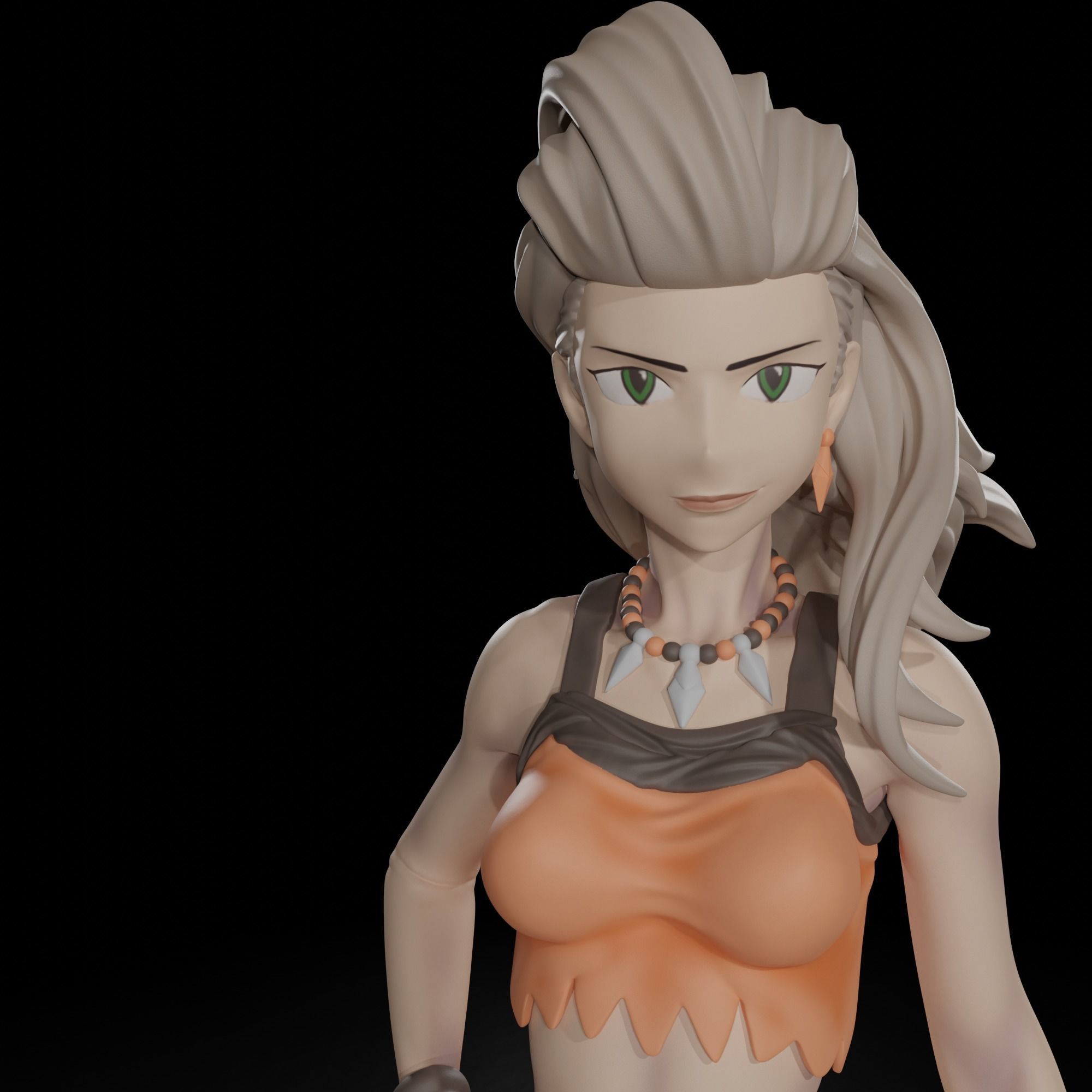 Professor Sada - Pokemon 3D print model_8