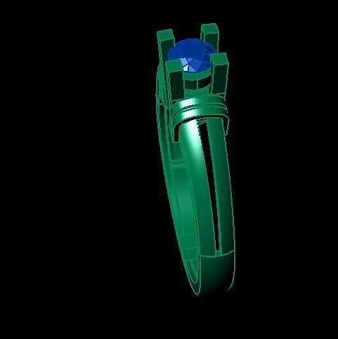 Diamond Ring 3D print model