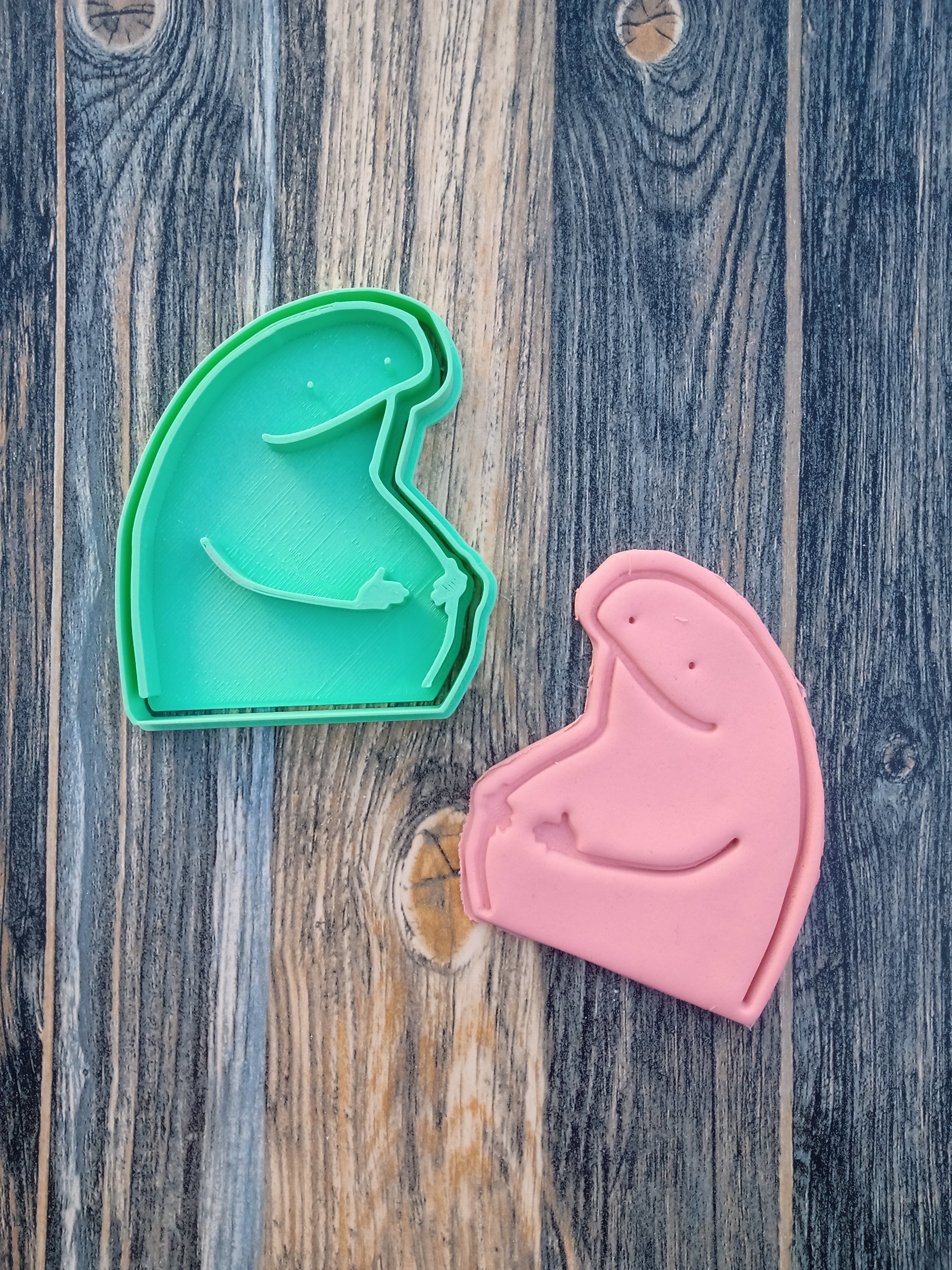 Set x 20 cortantes Flork Deformitos cookies 3D print model_1