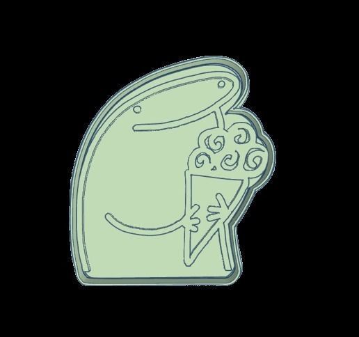 Set x 20 cortantes Flork Deformitos cookies 3D print model_10