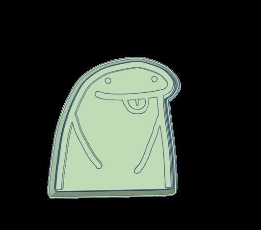 Set x 20 cortantes Flork Deformitos cookies 3D print model_19