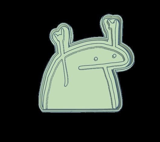 Set x 20 cortantes Flork Deformitos cookies 3D print model_13