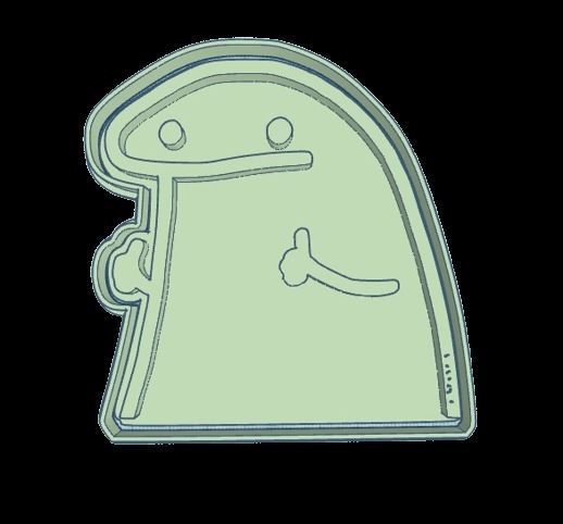 Set x 20 cortantes Flork Deformitos cookies 3D print model_14