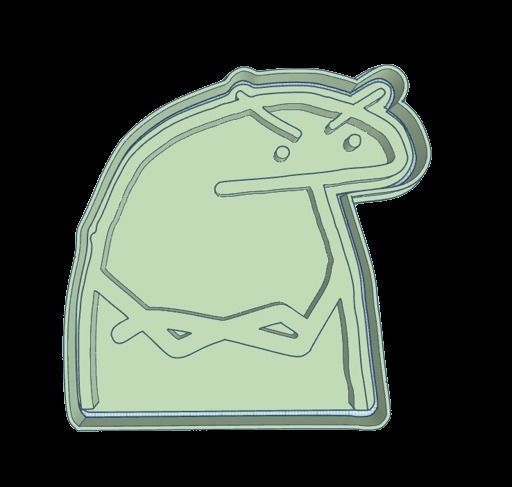 Set x 20 cortantes Flork Deformitos cookies 3D print model_21