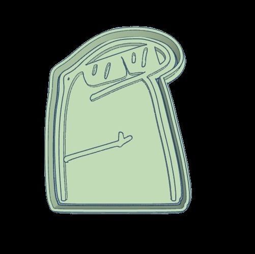 Set x 20 cortantes Flork Deformitos cookies 3D print model_20